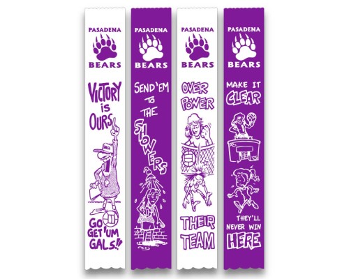 Volleyball Pep Ribbons