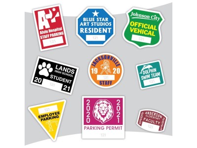 Parking Permit Stickers