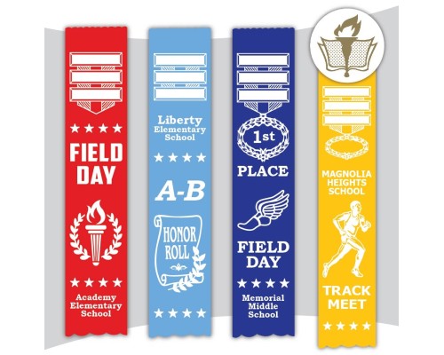 Award & Field Day Ribbons - 2"x 10"