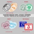 Sticky Toppers - VINYL & CUSTOM