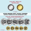 Sticky Toppers - VINYL & CUSTOM