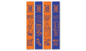 Wrestling Slogan Ribbons